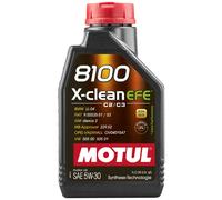 1 Litro MOTUL 8100 X-Clean Efe 5W-30 aceite motor para VW 505.01MB 229.52 BMW