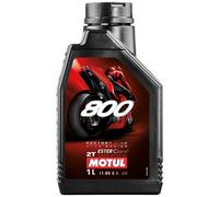 1 Litro MOTUL ACEITE MOTOR 800 2T FL ROAD RACING 2 TACTO-CARRERAS DE MOTOS
