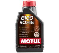 1 Litro MOTUL Aceite Motor 8100 ECO-LITE 5W-30 API SERVICE SP-RC, ILSAC GF-6A