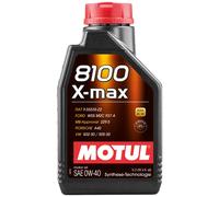 1 Litro MOTUL Aceite Motor 8100 X-MAX 0W-40 ACEA A3/B4, API SERVICE SP BMW LL-01