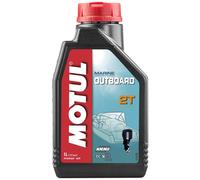 1 Litro MOTUL Aceite Motor OUTBOARD 2T NMMA TC-W3, API TSC 4 Mineral
