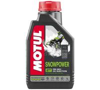 1 Litro MOTUL Aceite Motor SNOWPOWER 2T API TC, ISO -L-EGD, JASO FD - 033MOT068