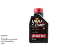 1 Litro Original 106376 MOTUL 8100 X-Clean + 5W30 Aceite motor VW para BMW