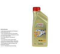 1 Litro Original Castrol Aceite Motor EDGE 5W-40 Aceite De Motor