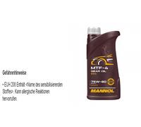 1 Litro Original MANNOL Aceite De Transmisión MTF-4 Aceite De Transmisión 75W-80
