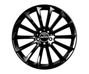 1 Llanta de aleación GMP Stellar 8,5 X 19 5/112 et35 °C.b.66,6 brillante Black