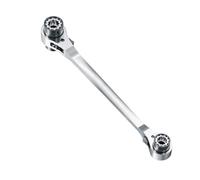 1. Llave de trinquete de doble cabeza de 8 a 21 mm, herramienta de acero resistente a la corrosión para mecánicos profesionales y reparaciones del hogar, juego de herramientas de trinquete de doble