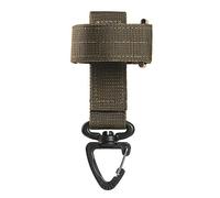 1 llavero for exteriores, clip for equipo táctico, bolsillo fijo, llavero con correa, soporte for cuerda de guante, gancho militar, accesorio for exteriores(Khaki)