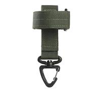1 llavero for exteriores, clip for equipo táctico, bolsillo fijo, llavero con correa, soporte for cuerda de guante, gancho militar, accesorio for exteriores(Army Green)