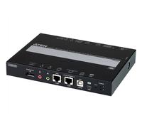1-Local/Remote Share Access Single Port 4K DisplayPort KVM over IP Switch
