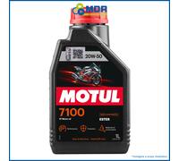 1 LT Aceite De Moto Motul 7100 20W-50 4T 100% Sintético MA2 1 Litro