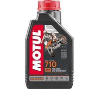 1 Lt Aceite Mezcla Motul 710 2T 100% Sintético Vespa Liberty Primavera Special