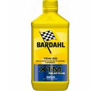 1 Lt Aceite Semi-Sintético Moto 4T Bardahl Xtm Synt 15w50 Jaso Ma2 Polar Plus