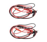 1 M Longitud Clip Cocodrilo A Cable de Prueba de Clavija Platano 2Par para Multimetro