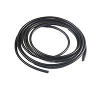 1 m/pieza de cordón de caucho fluorado sólido, junta tórica negra antiaceite, diámetro de 2 mm, 3 mm, 4 mm, 5 mm, 6 mm, 7 mm, 8 mm y 10 mm(4mm)