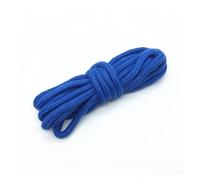 1 m/rollo de cuerda algodón trenzada color sólido, redonda, retorcida, for sudaderas, pantalones deportivos, cordón repuesto, manualidades costura DIY(Deep Blue)