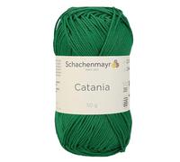 1 madeja/paquete de hilo Schachenmayr (SMC) Catania Originals, cada ovillo de 1.7 onzas (50 g) / 136 yardas (125 m), 100% algodón mercerizado para tejer y ganchillo, peso deportivo, 430 - esmeralda