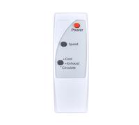 1 Mando a Distancia for Ventilador de Ventana Comfort Zone CZ310R 9" y 3 velocidades