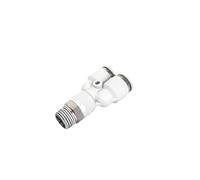 1 manguera de aire blanca tipo PX/SL, tubo de rapidez, accesorio neumático de liberación rápida.(4-M5,PX)