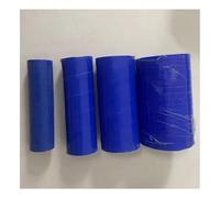 1 manguera de silicona de 16-85 mm de diámetro interior, 200 mm de longitud - Tejido reforzado con 2 abrazaderas - Azul, resistente a altas temperaturas y presiones(25mm)