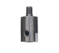 1 manguito acoplador de eje de motor M6 de 3,17/4/5/6/8 mm para hoja de sierra, adaptador de portabrocas de acoplamiento de eje de metal, compatible con herramientas eléctricas (4 mm)