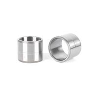 1 manguito de acero para cojinete/35/36/37/38/40/42/45 mm, resistente al desgaste, guía de buje de eje, espaciador de anillo de acero(38x43x30mm 1pc)
