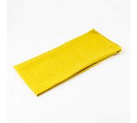 1 mantel individual de lino de 40 x 60 cm, lavable, mantel individual monocolor, resistente al calor, antideslizante, mantel individual multiusos para interior y exterior, color amarillo