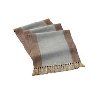 1 Mantel Lino Borlas Doble Capa Hogar 38X220Cm