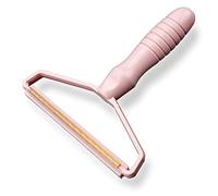 1 máquina de afeitar manual portátil para pelusas o tela (rosa)