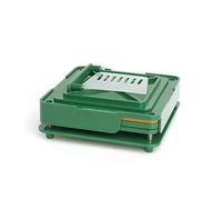 1 máquina de llenado de cápsulas manual de 100 agujeros de relleno de cápsulas vacías, herramienta de llenado para fabricante de cápsulas para tamaño 0# (verde)