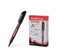 1 Marcador permanente P de 70 Erich Krause - Resistente al agua lose, negro, P-200