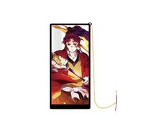 1 marcapáginas de metal con figura de anime con cadena (estilo 12)