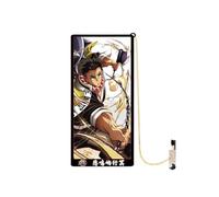 1 marcapáginas de metal con figura de anime, marcapáginas de juego con cadena (Estilo 9)
