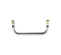 1 marco de aleación de aluminio de 16 a 30 cm para bolsos de moda, accesorios para proyectos y actualizaciones de bolsas, 22 cm, 22 cm