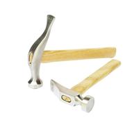 1 martillo de cuero hecho a mano con mango de madera for golpear puntadas manuales, recomendando cordones y haciendo zapatos, herramienta ligera for hacer zapatos.(Long style)