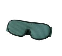 1 máscara de ojos 3D para dormir, máscara de sueño con bloqueo de luces para hombres y mujeres, cubierta de espuma viscoelástica para viajes, siestas, dormir por la noche, color verde