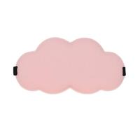1 máscara de ojos en la nube 3D para dormir transpirable con bloqueo de luz de espuma de memoria para hombres y mujeres, alivio de la fatiga (melocotón rosa)