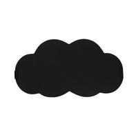 1 máscara de ojos en la nube 3D para dormir transpirable con bloqueo de luz de espuma de memoria para hombres y mujeres, alivio de la fatiga (negro frío)
