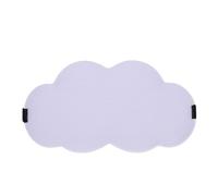 1 máscara de ojos en la nube 3D para dormir transpirable con bloqueo de luz de espuma de memoria para hombres y mujeres, alivio de la fatiga (morado claro)