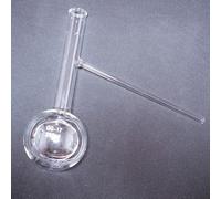 1 matraz de destilación de vidrio de laboratorio de 500 ml con brazo lateral for extracción de aceites esenciales y experimentos de química(250ml)