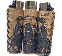 1 Mechero Clipper Encendedor Margarita o Cork con Funda (H)