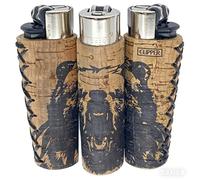 1 Mechero Clipper Encendedor Margarita o Cork con Funda (H)