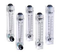 1 medidor de caudal de líquido, panel de caudalímetro de agua, rotámetro con válvula de control LZM-15T, 0,2-2 LPM, 0,2-3 LPM, 0,5-4 LPM, 1-7 LPM, 10-100 L/H.(0.2-2LPM)