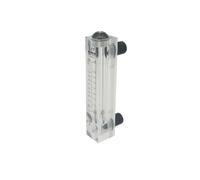 1 medidor de caudal de líquido, panel de caudalímetro de agua, rotámetro sin válvula de control LZM-15, 0,2-2 LPM, 16-160 LPH, 1-7 LPM, 10-100 LPH, 25-250(16-160LPH)