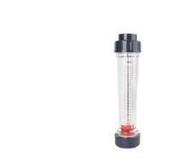1 medidor de caudal de tubo de plástico rotámetro LZS-50 for tratamiento de agua, medición de líquidos, caudalímetro de tubería industrial.(LZS-50 0.4-4m-h,Gluing Socket)