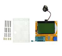 1 medidor ESR LCR-T4, comprobador de transistores, diodo, triodo, capacitancia, SCR e inductancia.(Module and shell)