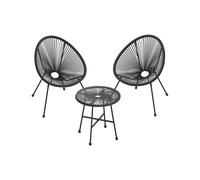 1 Mesa y 2 Sillas de Jardín