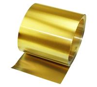 1 Meter Long H62 Brass Foil Roll Thickness 0.15Mm, Width 30-200Mm Strip Suitable for Various Industrial And DIY Projects,.15×200×1000mm(0.15x50x1000mm)