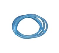1 Meter Rubber Tube 2mm x 4mm - High Temperature Resistant Silica Gel Soft Pipe for Food and Machinery Use(Light blue)