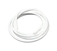 1 metro ID 1 2 3 4 5 6 7 8 9 10 Mm tubo de silicona manguera de goma Flexible tubo de refresco conector de agua(White,ID 10mm OD 14mm)